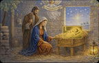 Christmas Scene – Weihnachtskrippe 2026 – 1/1000 oz Gold-Münzbarren – Produktansicht