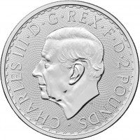 Britannia 2027 30. Jubiläum – 1 oz Silbermünze – Produktansicht 2 – MM Edelmetalle