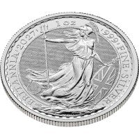 Britannia 2027 30. Jubiläum – 1 oz Silbermünze – Produktansicht 3 – MM Edelmetalle