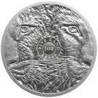 Leopard 1 oz Silbermünze, Big Five Serie - 2026