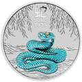 1/4 oz Silbermünze - Lunar III. - Jahr der Schlange - Sydney Coin Show Special - Farbe - 2025*