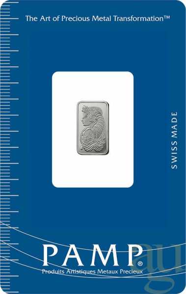 Platinbarren 1 g – Fortuna | Pt .9995 | PAMP | Schweiz