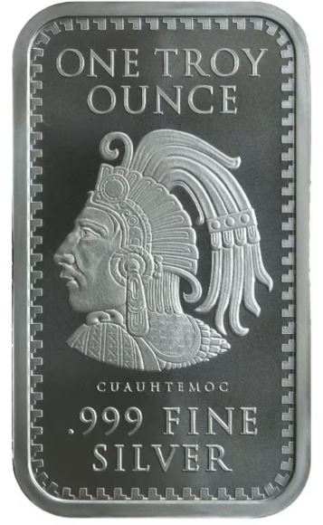 Aztec Calendar 2026 – 1 oz Silberbarren | Ag .999 | Golden State Mint