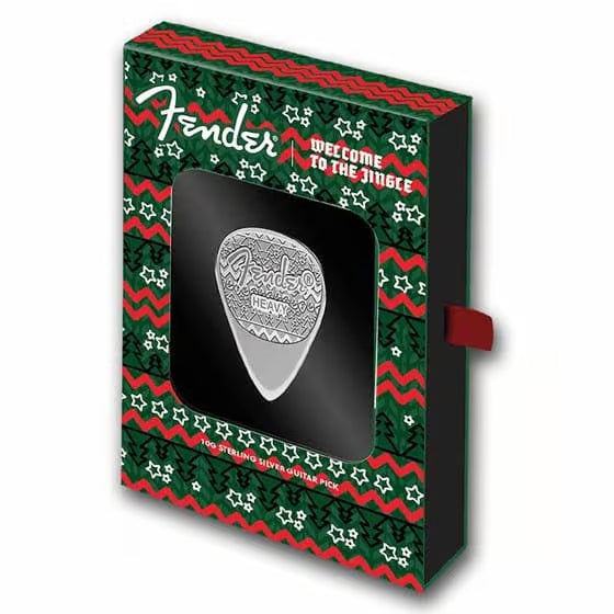 Fender 351 Holiday Guitar Pick 10g Silber 925 – PAMP 2025