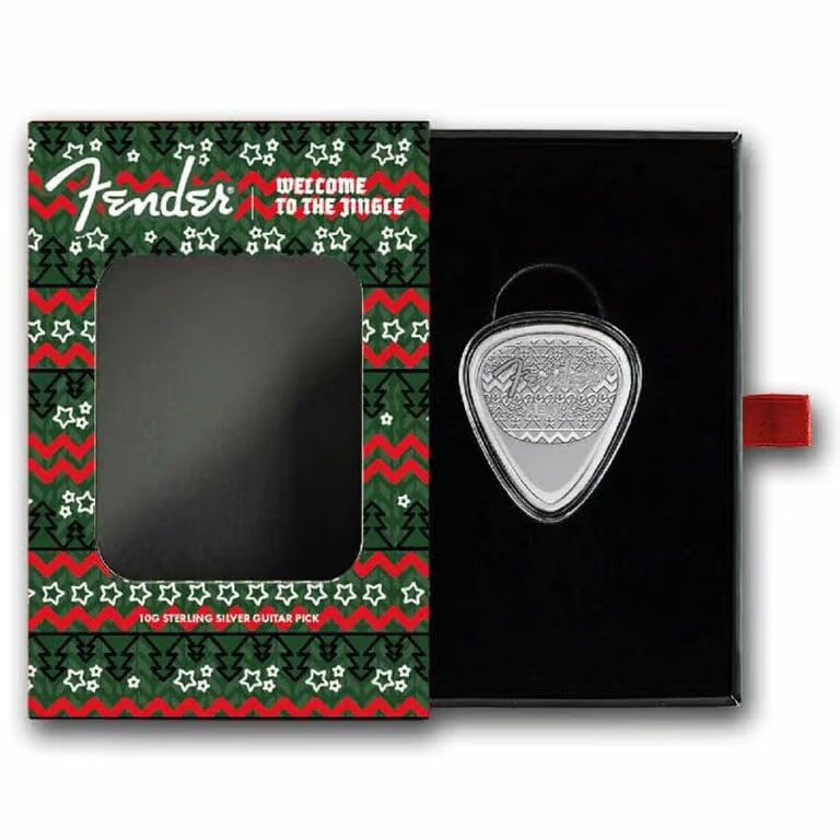 Fender 351 Holiday Guitar Pick 10g Silber 925 – PAMP 2025