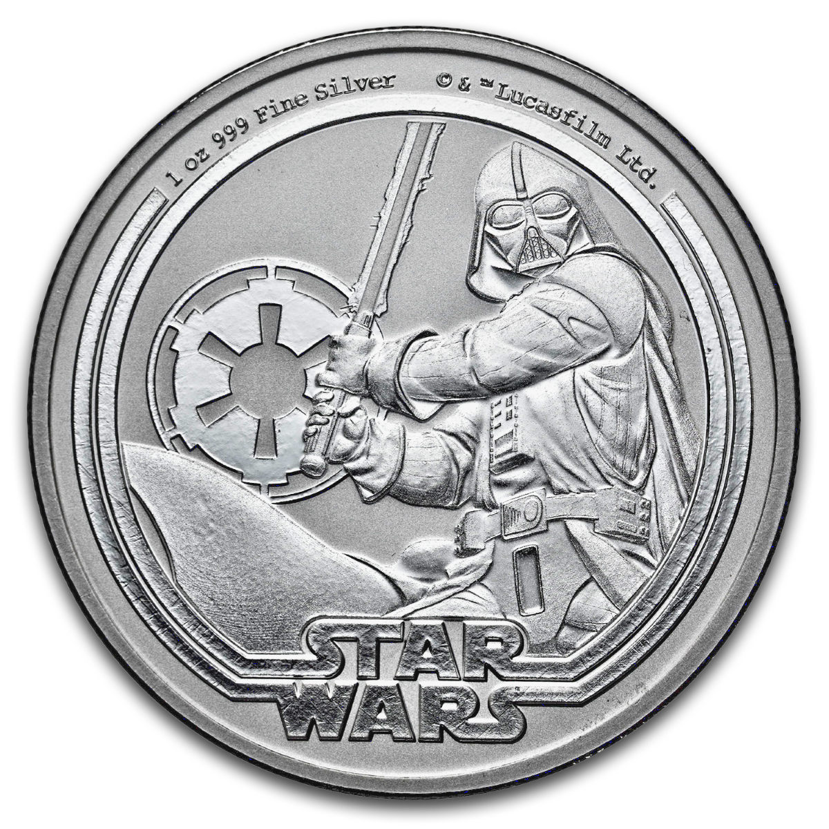 Star Wars - Darth Vader 1 oz Silver 2026 - 1 Ounce Silver