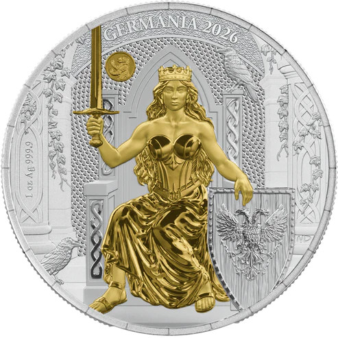 Germania - Lady Germania 2026 WMF Edition - 1 oz Silbermünze