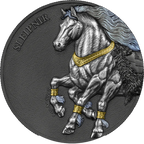 Silbermünze 2 oz – Sleipnir Ultra Double High Relief 2026 | Germania Beasts | Ag .9999 | Limitiert 999 Stück