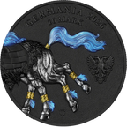 Silbermünze 2 oz – Sleipnir Ultra Double High Relief 2026 | Germania Beasts | Ag .9999 | Limitiert 999 Stück