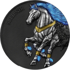 Silbermünze 2 oz – Sleipnir Ultra Double High Relief 2026 | Germania Beasts | Ag .9999 | Limitiert 999 Stück