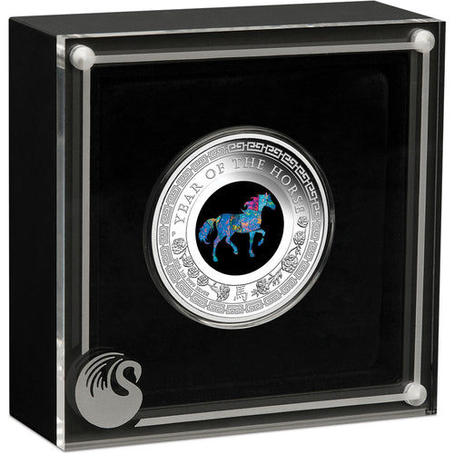1 oz Australien 2026 OPAL Proof - Jahr des Pferdes / Year of the Horse