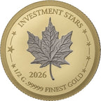 Investment Stars 2026 – 0,5 g Goldmünze | Produktbild 7 | MM-Edelmetalle