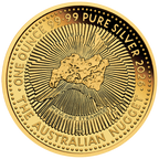 40 Jahre Australian Nugget Hobart Money Expo Anda Special, 1 Unze Silber
