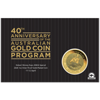 40 Jahre Australian Nugget Hobart Money Expo Anda Special, 1 Unze Silber