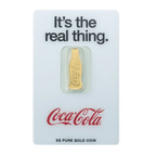 Goldbarren 5 g – Coca-Cola Flasche | 140. Jubiläum 2026 | Au .9999 | PAMP | Limitiert 10.000 Stück**