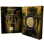 Arthur Pendragon – Camelot | 1 oz Silbermünze | Ag .9999 | 24k Vergoldet | BU | Niue 2023*