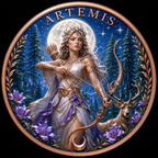 Artemis - Griechische Mythologie – 1 oz Kupfermedaille