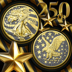 2026 U.S. Eagle Golden Ring 250th Anniversary Edition