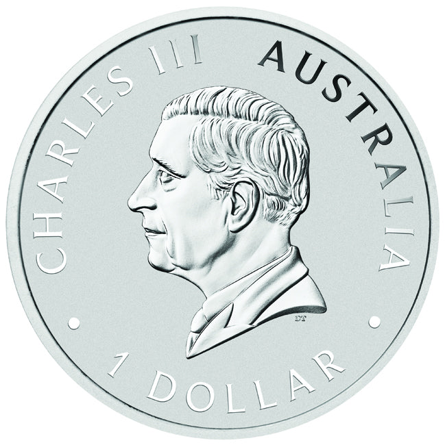 Australischer Keilschwanzadler 1 oz Silber Polierte Platte 2026 – Perth Mint