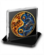 Harmony of Opposites 2026 – 1 oz Silber Maple Leaf in Kapsel mit Präsentationsstand