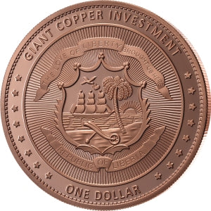 Giant Copper Investment – Elephant - 5 OZ