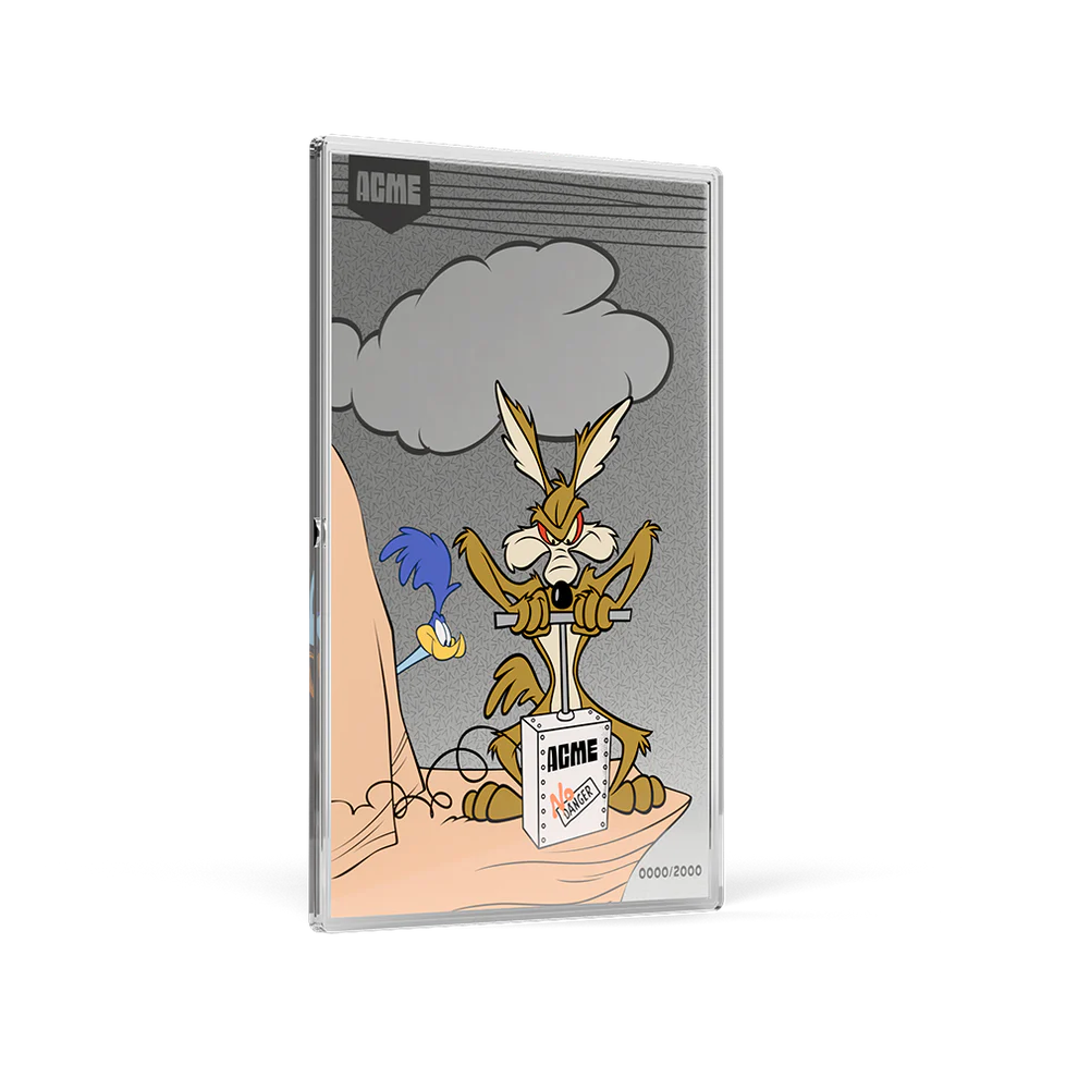 Looney Tunes™ ACME TNT Plunger 5g Silberfolie 2026 (Niue) – Chase Variante