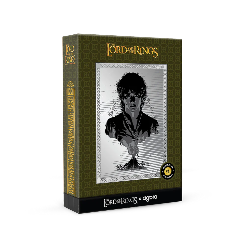 Silberfolie 5 g – Lord of the Rings: Frodos Reise 2026 | Ag .999 | Limitiert 1.975 Stück + Gold Chase