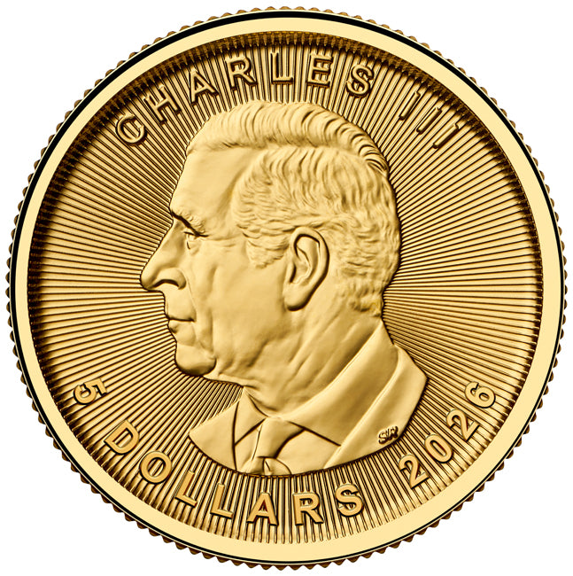 Treasured Maple Leaf - Wolf Au 5 CAD UN Canada 2026*