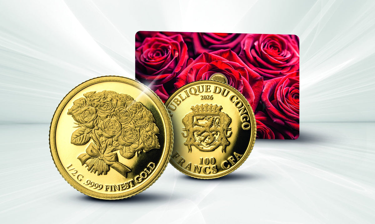 Roses of Gold 2026 – 0,5 g Goldmünze | Produktbild 4 | MM-Edelmetalle
