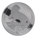 Leopard 1 oz Silbermünze, Big Five Serie - 2026
