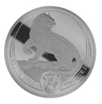 Leopard 1 oz Silbermünze, Big Five Serie - 2026