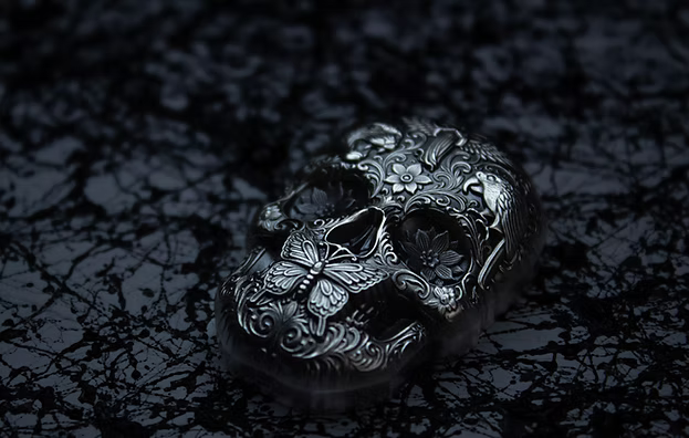 Silbermedaille 2 oz – Calavera de Plata Skull Stacker 2026 | Ag .999 | Korea | Limitiert 3.000 Stück