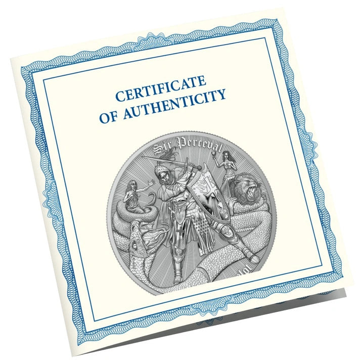 Camelot - Sir Perceval 1 Unze Silber 2026 - Niue