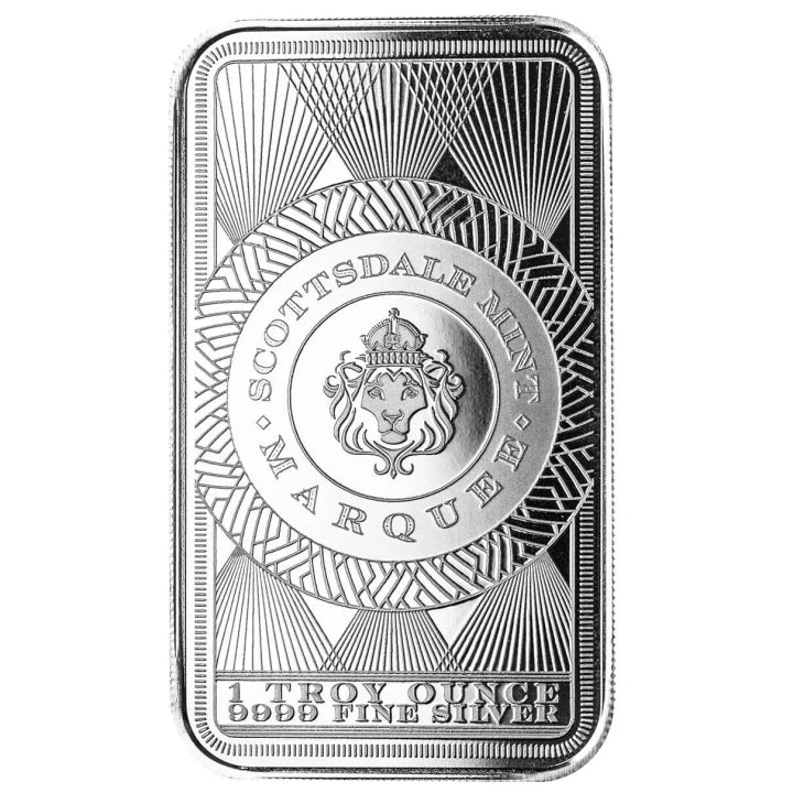 Silberbarren 1 oz – Marquee Peacock 2026 | Ag .9999 | BU | Scottsdale Mint | USA