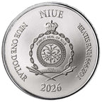 Silbermünze 1 oz – Lady Justice 2026 | Ag .999 | BU | Scottsdale Mint | Niue | 50.000 Stück