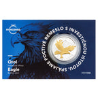 Slowakischer Adler – Orol 1 oz Silber 999 Proof Vergoldet Nummeriert 2026 – Czech Mint (Niue)