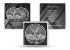 Mexiko Libertad 2023 – 1 oz Silbermünze | Ag .9999 | Ruthenium | Silver Ring | Banco de Mexico*