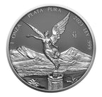 Mexiko Libertad 2023 – 1 oz Silbermünze | Ag .9999 | Ruthenium | Silver Ring | Banco de Mexico*