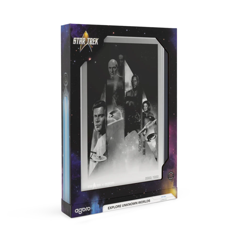 Star Trek Captains – Explore Unknown Worlds 1 oz Silberfolie 2026