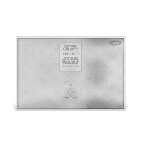 1 oz Silber Münznote - Star Wars™ Blueprints - Millennium Falke™ - 2025