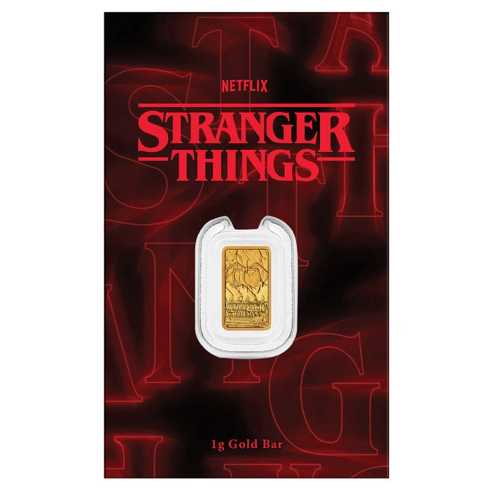 Stranger Things – Goldbarren 1 g | Au .9999 | Perth Mint | Australien 2026**