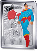 Silberplatte 22,2g - Superman Ag 10 € -  PP Frankreich 2025