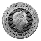 Tokelau Bull & Bear 1 oz Silbermünze 2022 | Ag .9999 | Bulmint*