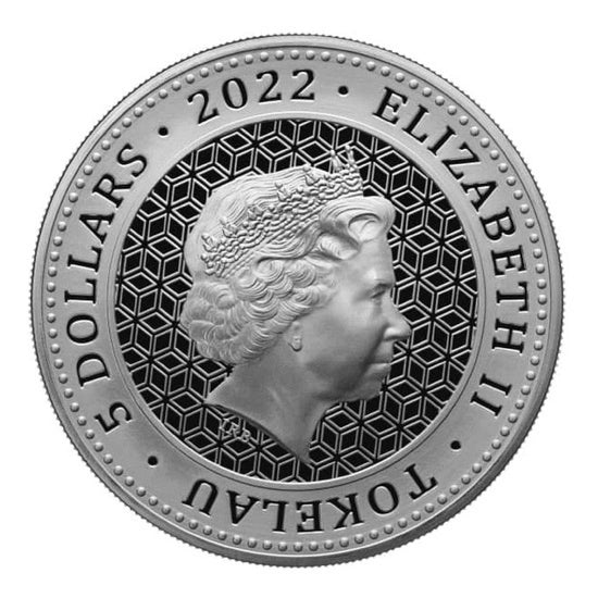 Tokelau Bull & Bear 1 oz Silbermünze 2022 | Ag .9999 | Bulmint