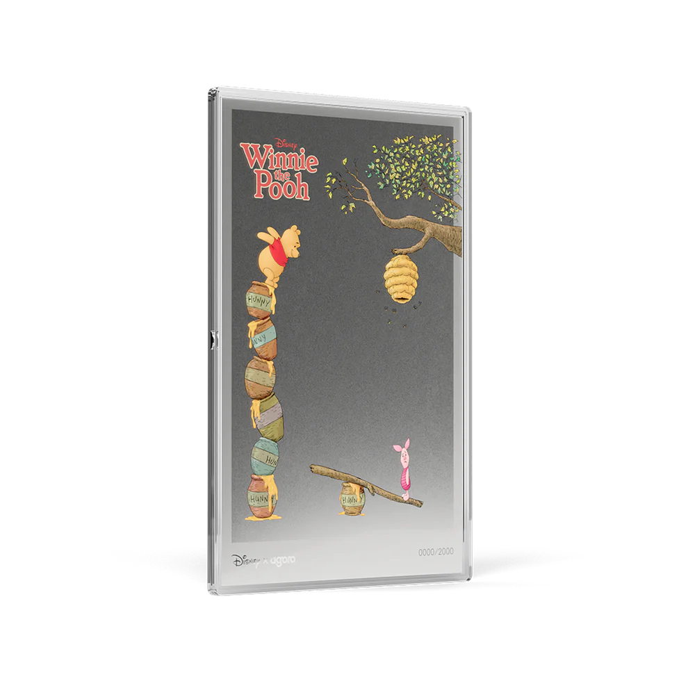 Winnie the Pooh – Honigjagd 5g Silberfolie Proof 2026 (Niue) – Disney