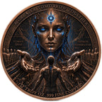 AI Ascension 2026 – 2 oz Kupfermedaille | Cu .999 | Hobo Coin Exclusive