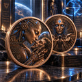 AI Ascension 2026 – 2 oz Kupfermedaille | Cu .999 | Hobo Coin Exclusive