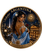 Kupfermedaille 1 oz – Argentinien Verführung | National Beauties 2026 | Cu .999 | Limitiert