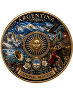 Kupfermedaille 1 oz – Argentinien Verführung | National Beauties 2026 | Cu .999 | Limitiert