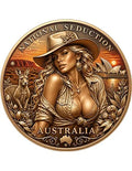 Australia Seduction – National Seduction Series 1 oz Kupfer 999 Golden Matt & Colors 2026